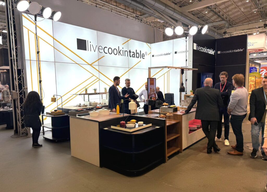 Internorga livecookintable booth
