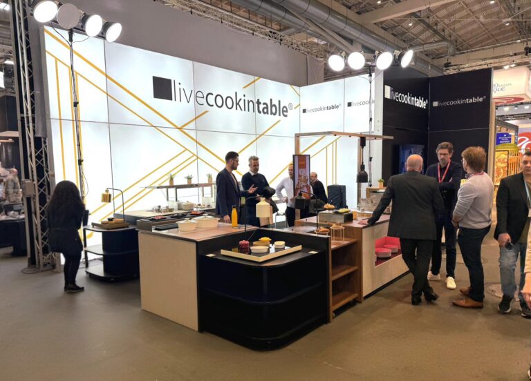 Internorga livecookintable booth
