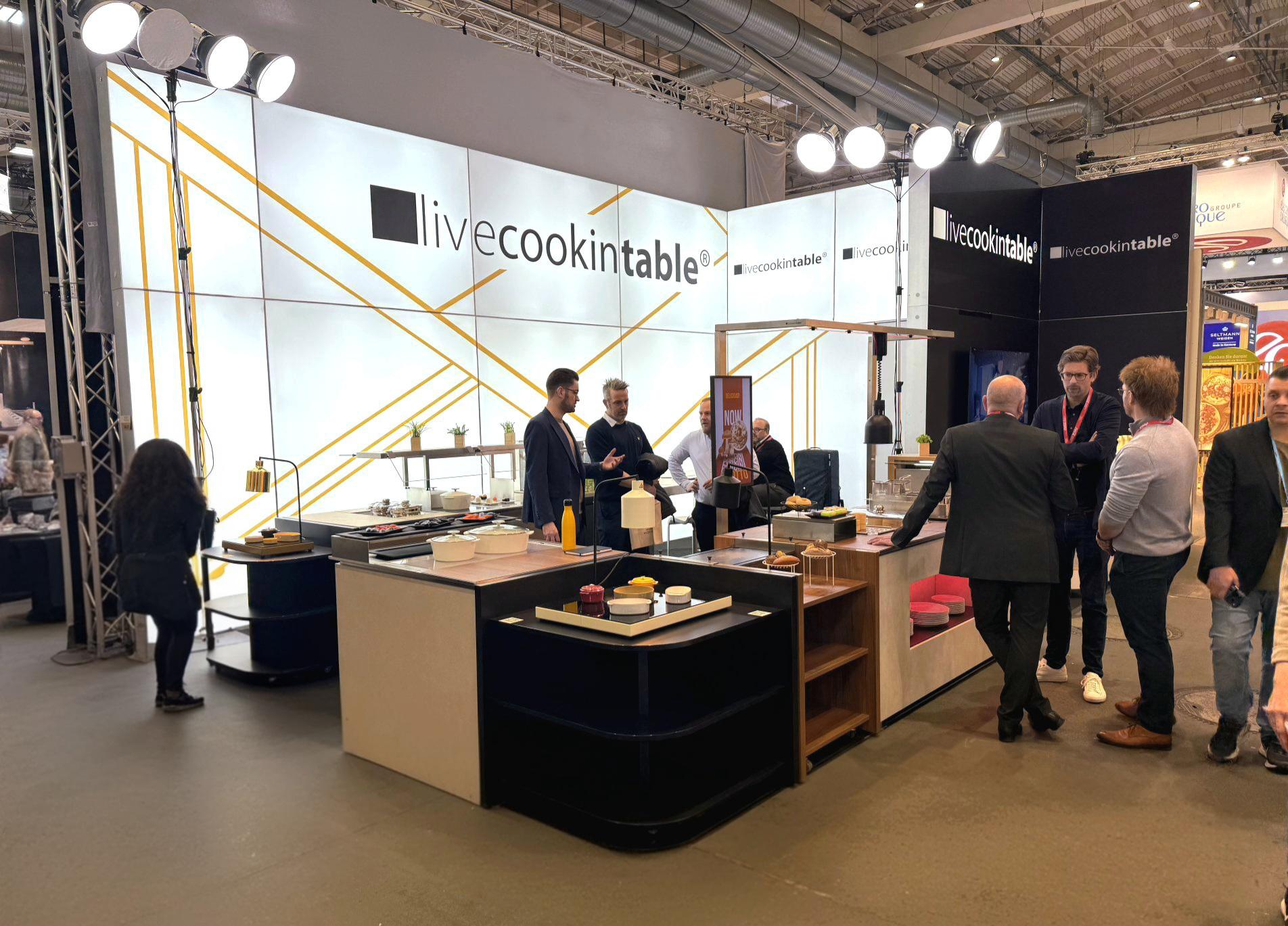Internorga livecookintable booth